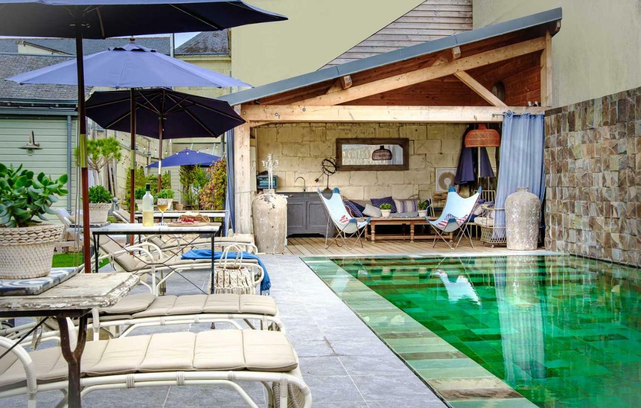 Appartements & Spa De La Marine Loire Montsoreau Exteriér fotografie